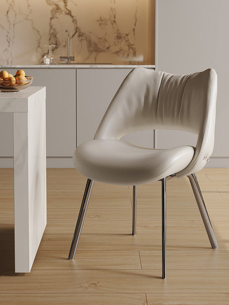 QUANMU Isadora Italian Retro High-End Dining Chair from QUANMU