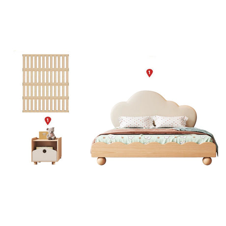 MORNING FOREST Isabella Elegant Natural Wood Crib from MORNING FOREST