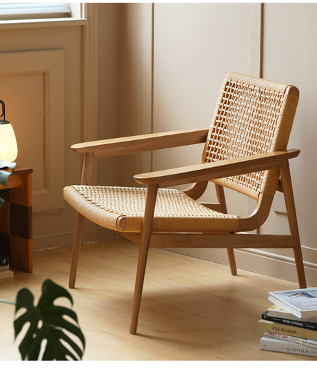 HANKE Yushiro Elegant Natural Wood Reading Stand for Leisure Sofa from HANKE