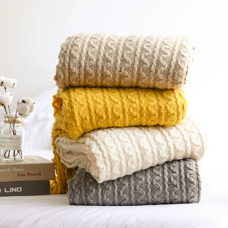 YOULI Jasper Cozy Knitted Sofa Duvet from YOULI