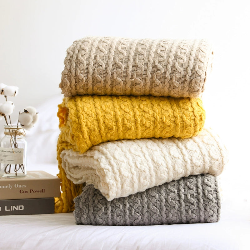YOULI Jasper Cozy Knitted Sofa Duvet from YOULI