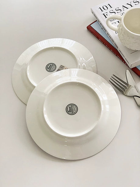 YASUKI Elowen Elegant Ceramic Dinner Plate from YASUKI