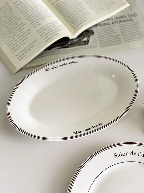 YASUKI JINWEI Elegant Ceramics Breakfast Tableware from YASUKI