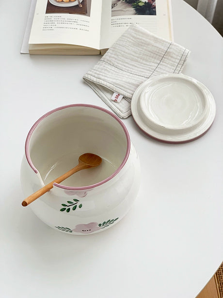 YASUKI Jasper Elegant Matte Ceramic Seasoning Tank from YASUKI