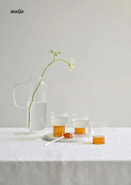 Moyu Glass Jug with Cup Set from maija
