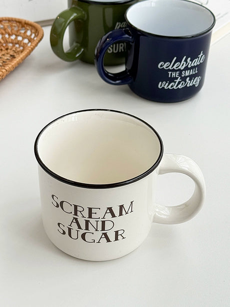 YASUKI Anabelle Stylish Large-Capacity Ceramics Cup from YASUKI