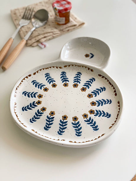 YASUKI Cedric Rustic Glaze Ceramic Bowl from YASUKI