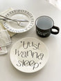 YASUKI Juniper Stylish Graffiti Ceramic Dish from YASUKI