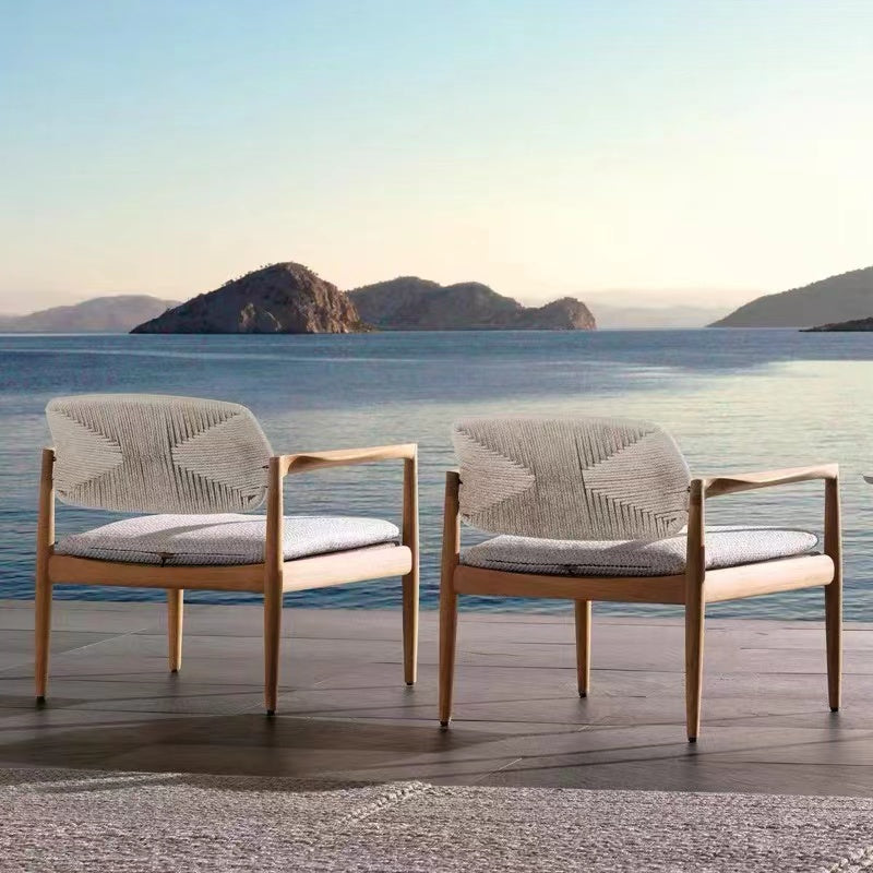 OMONO Marisol Elegant Outdoor Waterproof Rattan Chair from OMONO
