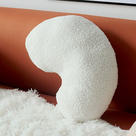 YOULI Eliana Minimalist Black and White Round Sofa Pillow from YOULI
