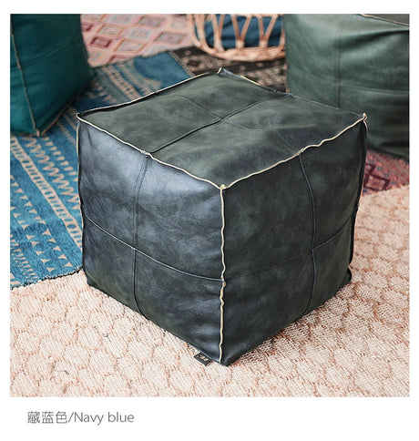 YOULI Elowen Fashionable Leather Futon Stool from YOULI