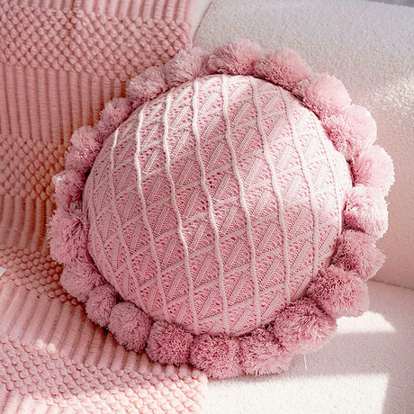 YOULI Santiago Mint Knitted Cozy Pillowcase from YOULI