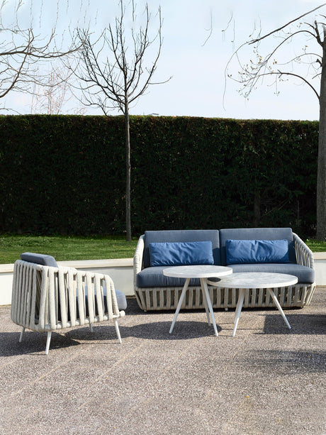 DIME GARDEN Isadora Elegant Rattan Chair & Coffee Table Set from DIME GARDEN