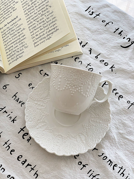 YASUKI Eloise Elegant French Coffee Cup Set from YASUKI