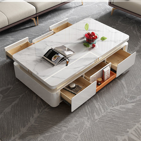 QUANMU Elowen Sleek Modern Coffee Table from QUANMU