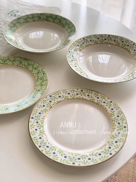 YASUKI Donovan Exquisite High-Temperature Ceramics Display Salad Bowl from YASUKI