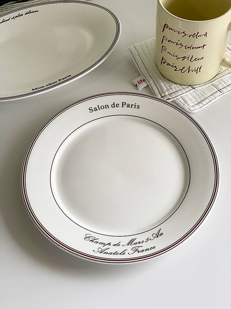 YASUKI JINWEI Elegant Ceramics Breakfast Tableware from YASUKI