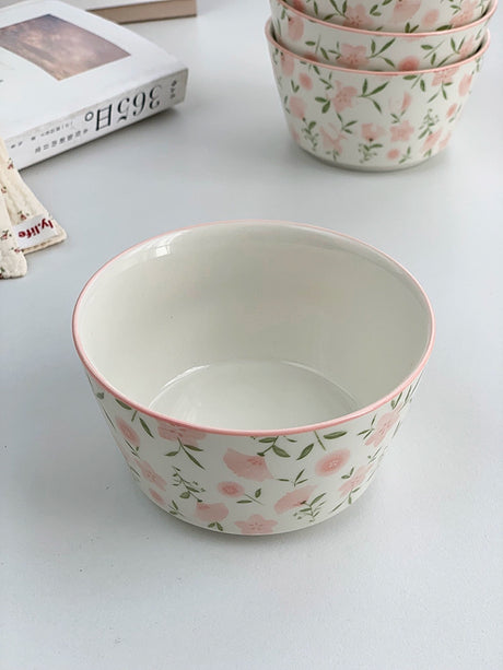 YASUKI Elowen Elegant Floral Design Bowl Set from YASUKI