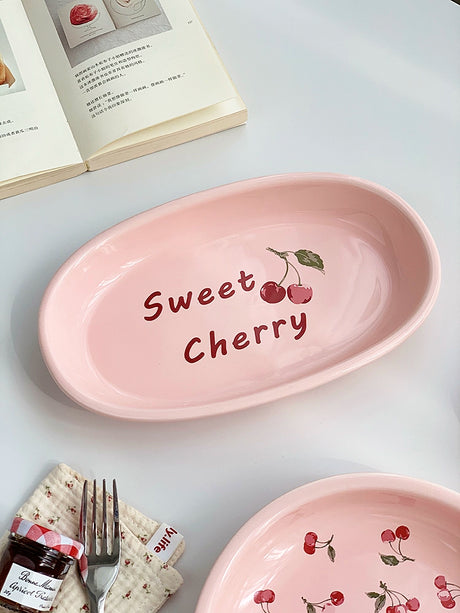 YASUKI Haruto Adorable Pink Bunny Ceramic Bowl from YASUKI