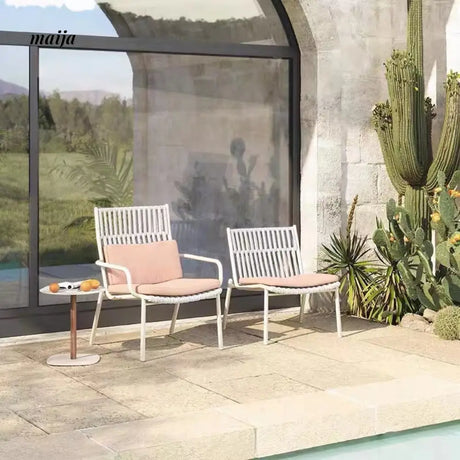 Elspeth Outdoor Woven Chair (Set of 2) from maija