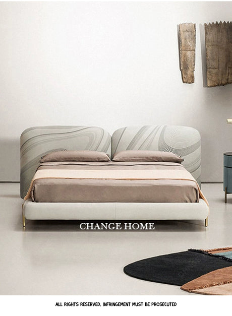 CH Leonardo Elegant Minimalist Stone Bed from CH