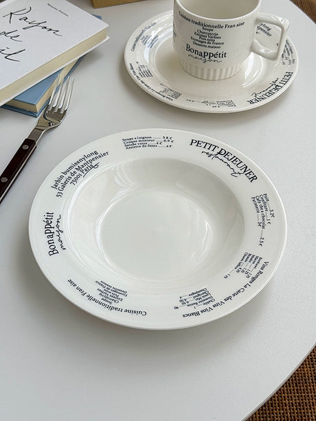 YASUKI Maximilian Retro-Inspired English Letter Cup from YASUKI