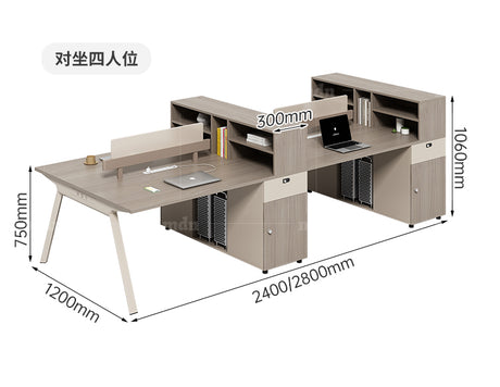 MUTINI Zephyr Sleek Modern Office Booth from MUTINI