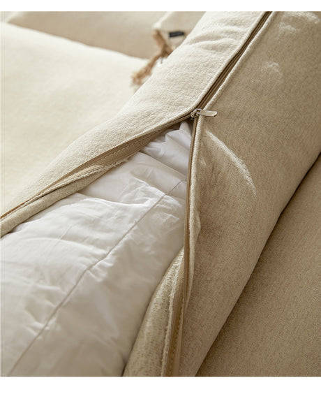 QUANMU Elowen Cozy Cream Wabi-Sabi Living Room Cloud Sofa Module from QUANMU