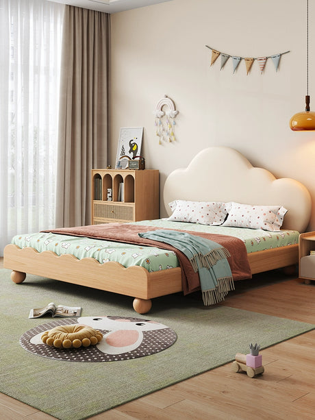 MORNING FOREST Isabella Elegant Natural Wood Crib from MORNING FOREST