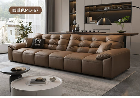 FASATI Leonardo Elegant Minimalist Leather Sofa from FASATI
