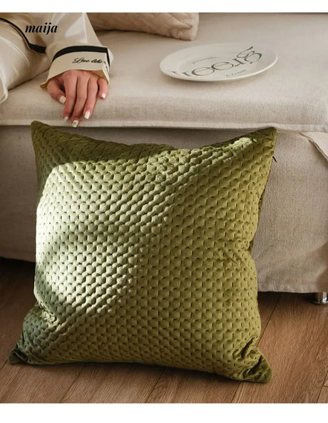 Quilted Pastel Cushions from MUYE