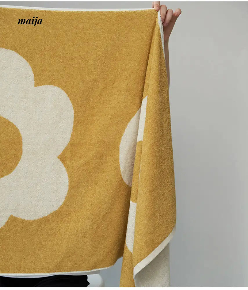 Flower Thick Cotton Towel from maija