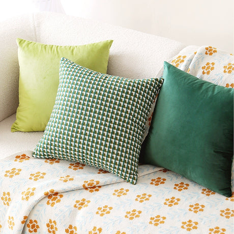 YOULI Sebastian Light Luxury Green Pillowcase from YOULI