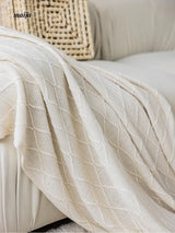 Rhombus Tassel Throws from hellolife