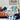 YOULI Astrid Cozy Scandinavian Blue Pillow from YOULI