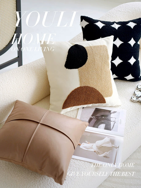 YOULI Beatrix Luxurious Creamy Velvet Pillow from YOULI