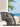 RATTAN SPACE Isolde Urban Waterproof Highchair with Sun Protection from RATTAN SPACE
