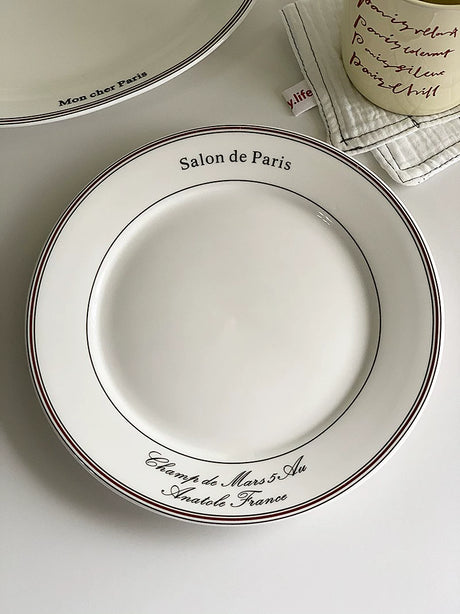 YASUKI JINWEI Elegant Ceramics Breakfast Tableware from YASUKI