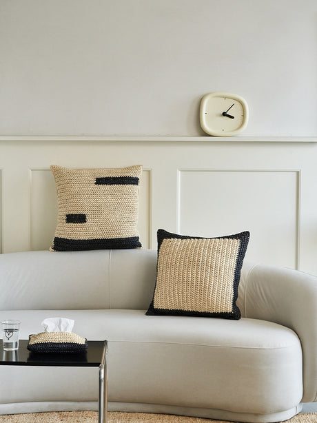MOMO'S TALK Arani Simple Handwoven Pillow Southeast Asian Style from MOMO'S TALK