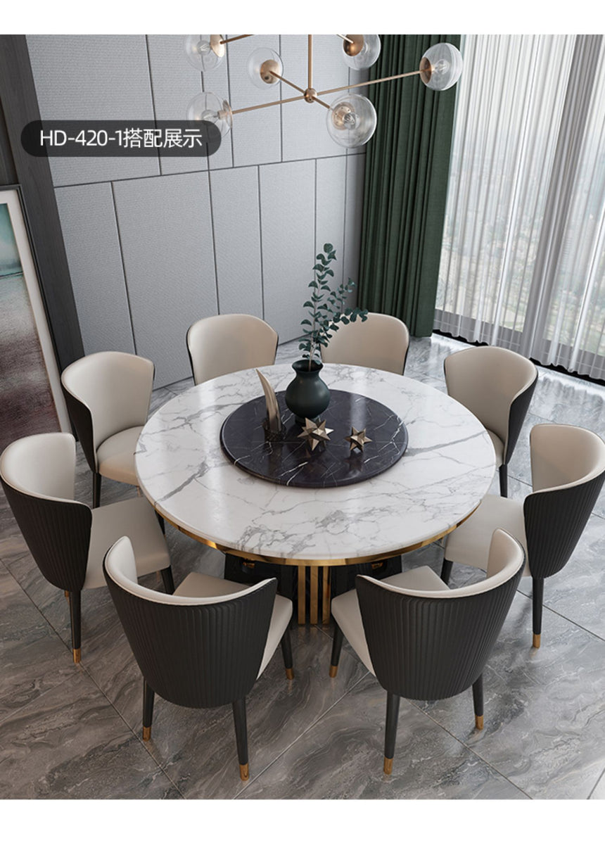 QUANMU Seraphina Elegant Italian Retro Dining Chair from QUANMU