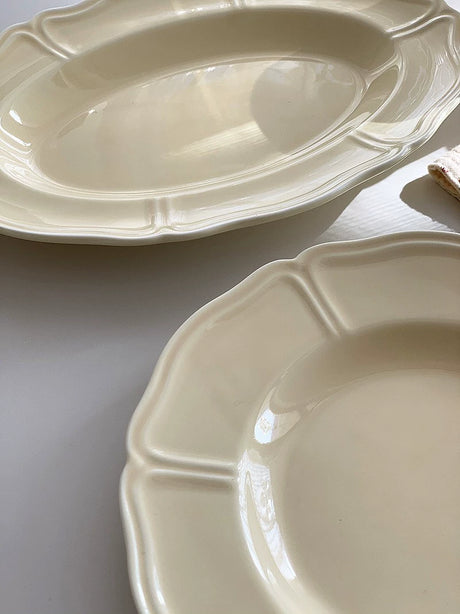 YASUKI Benjamin Elegant Ceramic Salad Plate from YASUKI