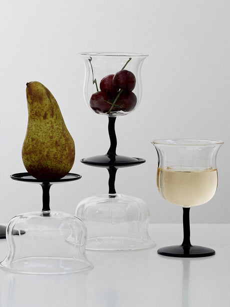 MOMO'S TALK Zareh Elegant High-Borosilicate Wine Glass from MOMO'S TALK