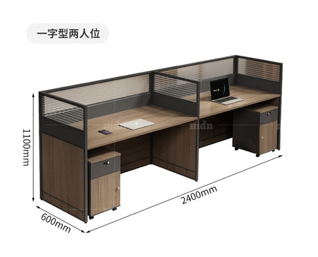MUTINI Aurelia Chic Modern Desk & Chair Set from MUTINI