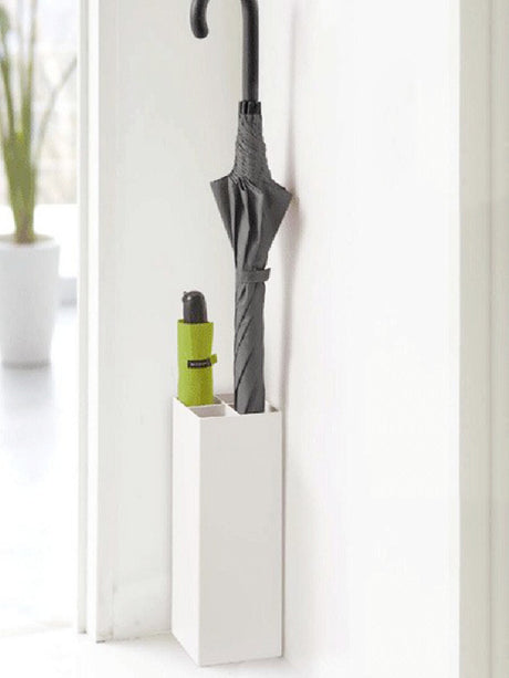 SUCO Akihiko Stylish White Umbrella with Storage System Home Use from SUCO