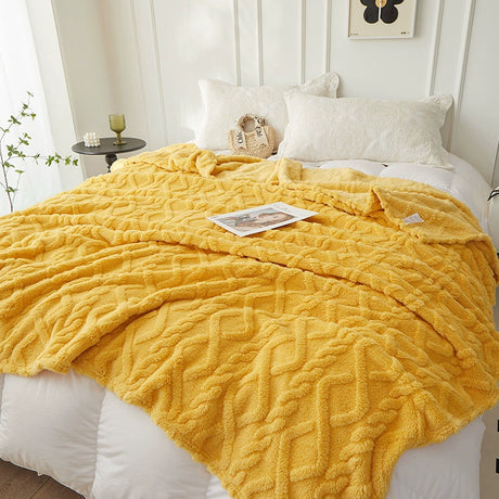 YOULI Oliver All-Season Non-Slip Plush Sofa Duvet from YOULI