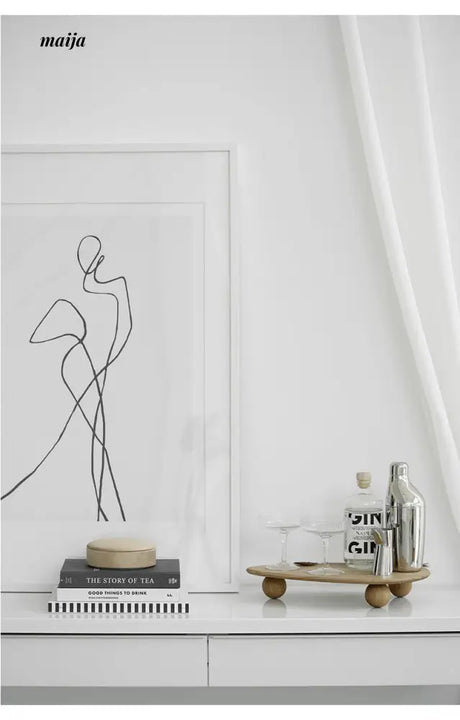 Nadine Oak Platform Tray from supermooi
