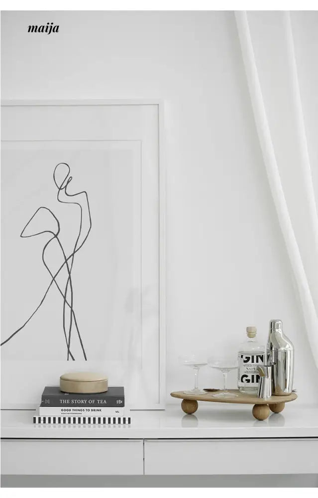 Nadine Oak Platform Tray from supermooi