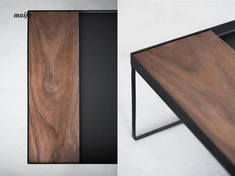 Black Japanese Style Sencha Table from Caomu Temple