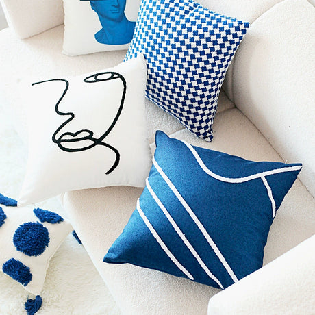 YOULI Evelyn Sleek Blue Sofa Set from YOULI