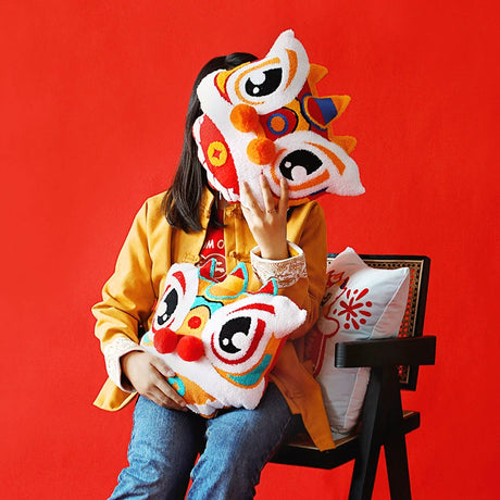 YOULI Mei-Ling Festive 3D Lion Pillow Sofa from YOULI